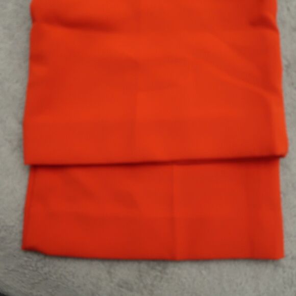 Nine West Pants Women's Size 2 Orange Mid-Rise Kick Flare 26" Inseam Stretch - Picture 14 of 16
